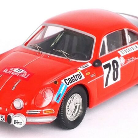 Trofeu ALPINE A110 RALLY MONTE CARLO 1975 VON DER LEYEN/DIEKMANN 1:43