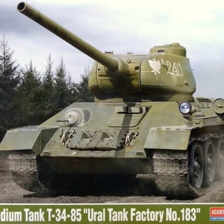 Academy SOVIET MEDIUM TANK T-34-85 "URAL TANK FACTORY No.183"  KIT 1:35