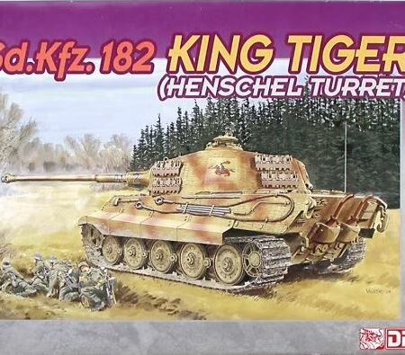 Dragon SD.KFZ.182 KINGTIGER HENSCHEL TURRET KIT 1:72