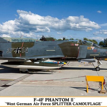 Hasegawa F-4F PHANTOM II, LUFTWAFFE, SPLITTER TAMUNG KIT 1:72