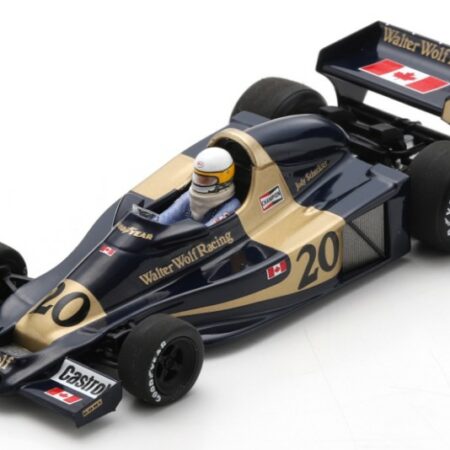 Spark Model WOLF WR1 JODY SCHECKTER 1977 N.20 WINNER CANADIAN GP 1:43