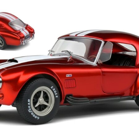 Solido SHELBY COBRA 427 S/C MKII SPIDER HARD-TOP 1965 MET.RED 1:18