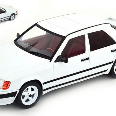 ModelCarGroup MERCEDES W124 TUNING 1986 WHITE 1:18