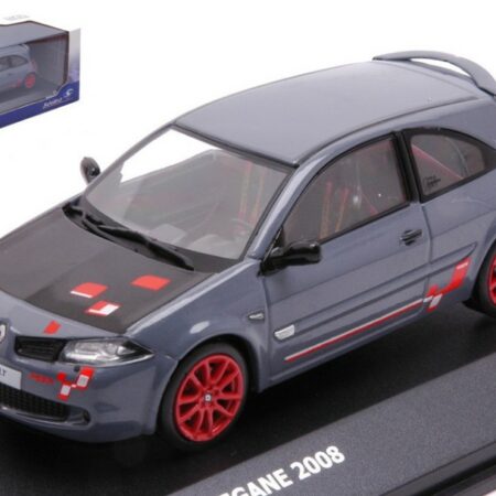 Solido RENAULT MEGANE R26-R 2009 GREY/RED 1:43