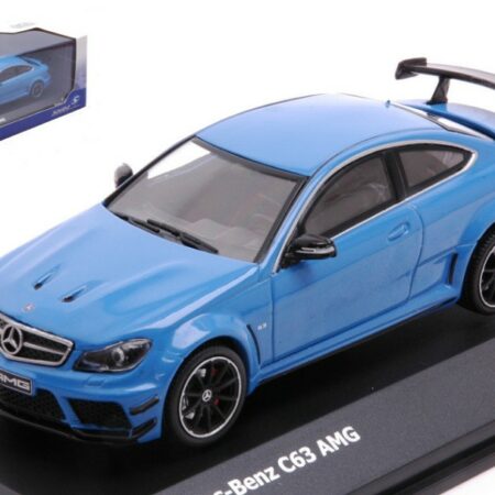 Solido MERCEDES C-CLASS C63 6.3 V8 AMG BLACK SERIES 2012 BLUE 1:43