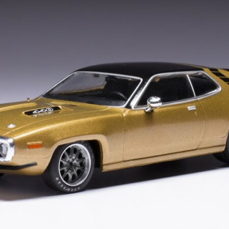 Ixo Model PLYMOUTH GTX RUNNER 1971 MET.GOLD 1:43