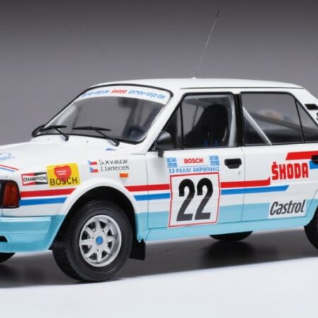 Ixo Model SKODA 130 LR N.22 RALLY ACROPOLIS 1986
KVAIZAR/JANECEK 1:18