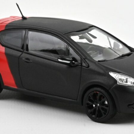 Norev PEUGEOT 208 GTI 30th 2014 BLACK MATT & RED 1:43