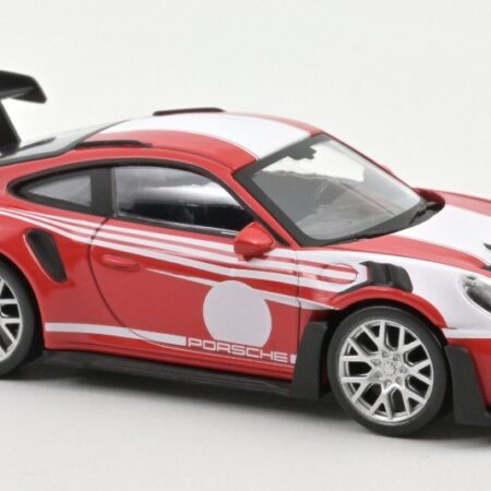 Norev PORSCHE 911 GT3 RS 2022 INDIAN RED SALSBURG LIVERY JET CAR 1:43