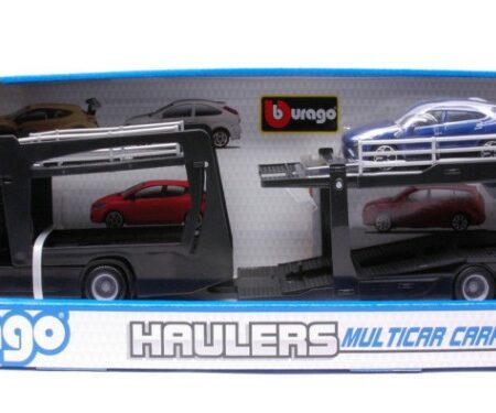 Burago SCANIA S730 HIGHLINE CAB CAR CARRIER + LAMBORGHINI URUS 1:43