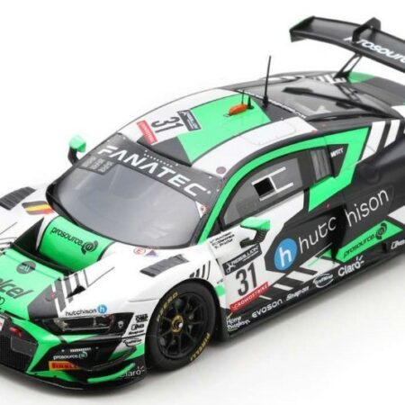 Spark Model AUDI R8 GT3 N.31 24 H SPA 2022 MENCHACA-PROCTOR-HUTHISON 1:43