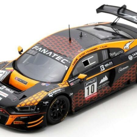 Spark Model AUDI R8 GT3 N.10 24 H SPA 2022 OJJEH-LESSENES-A.LECLERC-ETEKI 1:43