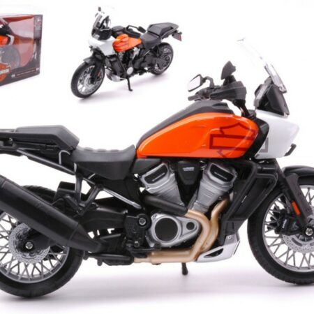 Maisto HARLEY DAVIDSON PAN AMERICA 1250 WHITE ORANGE 1:12