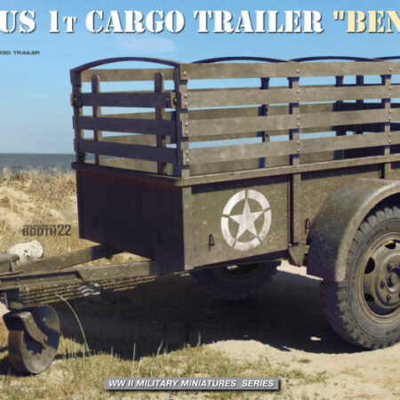 Miniart G-518 US 1t CARGO TRAILER BEN HUR KIT 1:35