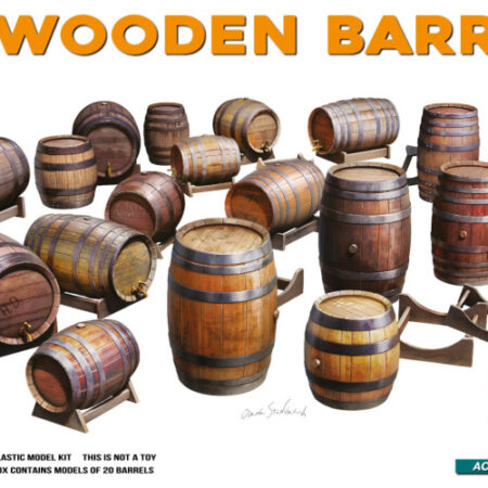 Miniart WOODEN BARRELS KIT 1:48