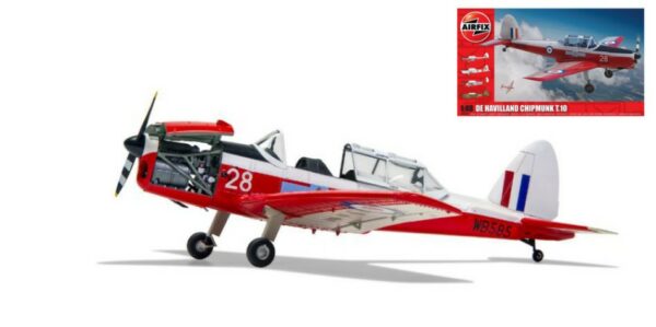 Airfix DE HAVILLAND CHIPMUNK T 10 KIT 1:48