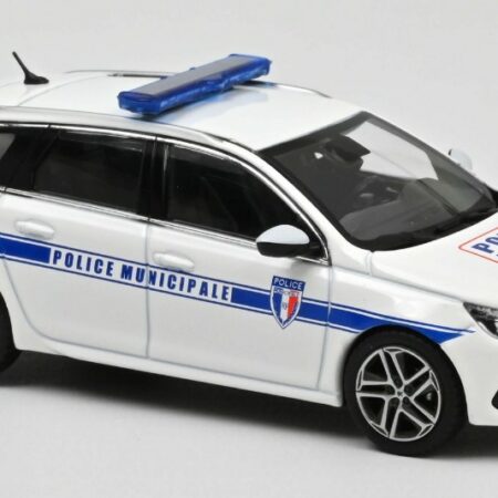 Norev PEUGEOT 308 SW 2018 POLICE MUNICIPALE 1:43