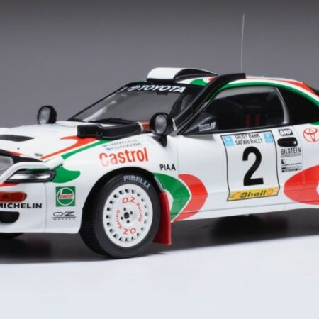 Ixo Model TOYOTA CELICA TURBO 4WD N.2 SAFARI RALLY 1993
ALLEN/KIVIMAKI 1:18