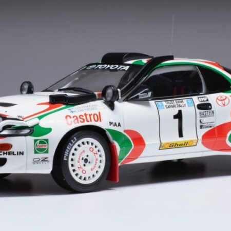 Ixo Model TOYOTA CELICA TURBO 4WD N.1 SAFARI RALLY 1993
KANKKUNEN/PIRONEN 1:18