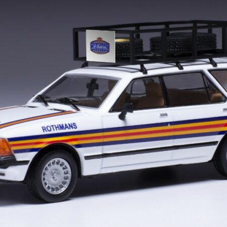 Ixo Model FORD GRANADA MK II TURNIER ROTHMANS 1980 RALLY ASSISTANCE 1:43