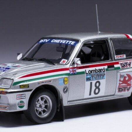 Ixo Model VAUXHALL CHEVETTE 2300 HSR N.18 RAC RALLY 1980
MCRAE/NICHOLSON 1:43