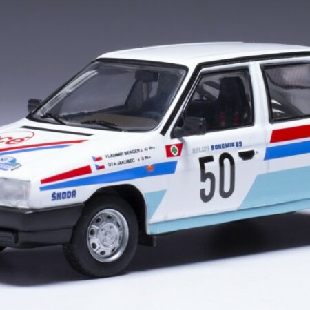 Ixo Model SKODA FAVORIT 136L N.50 RALLY BOHEMIA 1989
BERGER/JAKUBEC 1:43