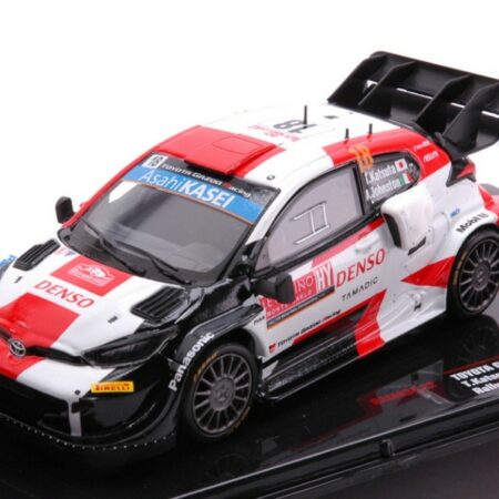 Ixo Model TOYOTA GR YARIS N.18 RALLY MONTE CARLO 2022 KATSUTA/JOHSTON 1:43