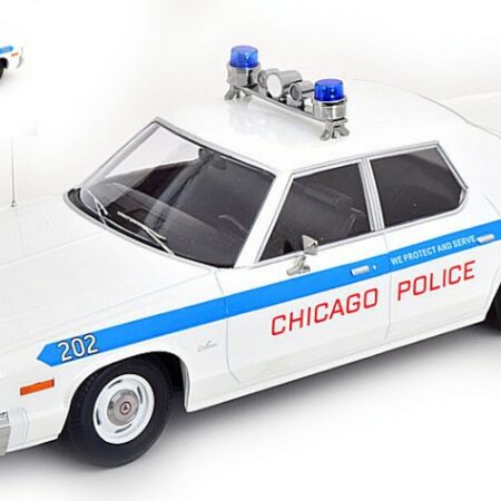 KK Scale DODGE MONACO CHICAGO POLICE 1974 1:18