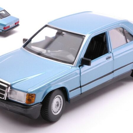 Burago MERCEDES 190E 1987 BLUE 1:24