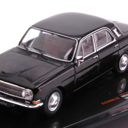 Ixo Model WOLGA/GAZ M 24 1970 BLACK 1:43