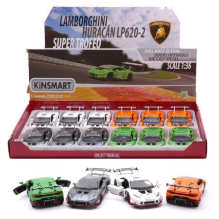 Kinsmart LAMBORGHINI HURACAN LP620-2 SUPER TROFEO 1:36