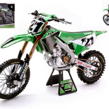 New Ray KAWASAKI KX 450 SR N.21 JASON ANDERSON 2022 1:6