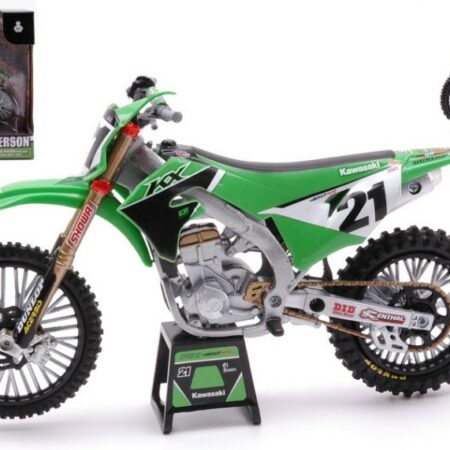 New Ray KAWASAKI KX 450 SR N.21 JASON ANDERSON 1:12