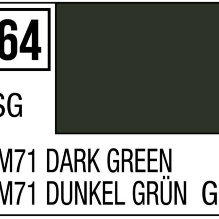 Gunze DARK GREEN SEMI-GLOSS  ml 10 Pz.6