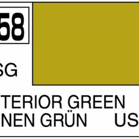 Gunze INTERIOR GREEN SEMI-GLOSS  ml 10 Pz.6