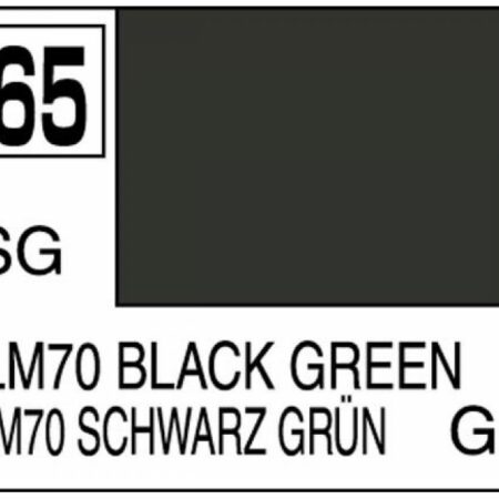 Gunze BLACK GREEN SEMI-GLOSS  ml 10 Pz.6