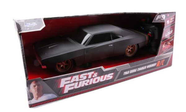 Jada Toys DOM'S DODGE CHARGER 1968 FAST & FURIOUS RADIOCONTROL 1:16