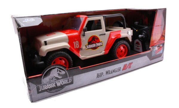 Jada Toys JURASSIC WORLD JEEP RADIOCONTROL 1:16