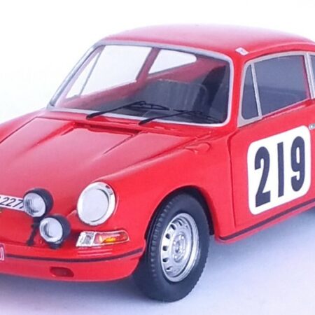 Trofeu PORSCHE 911T RALLY MONTE CARLO 1968 WALDEGAARD/HELMER 1:43