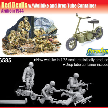 Dragon RED DEVILS W/WELBIKE KIT 1:35