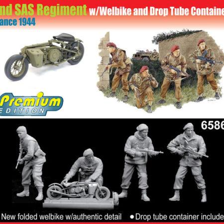 Dragon 2nd SAS REGIMENT W/WELBIKE KIT 1:35