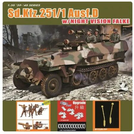 Dragon Sd.Kfz.251/1 Ausf.D W/NIGHT CISION FALKE KIT 1:35