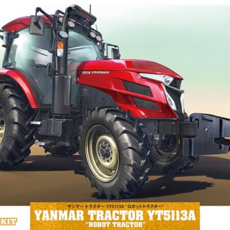 Hasegawa YANMAR TRACTOR YT5113A ROBOT TRACTOR KIT 1:35