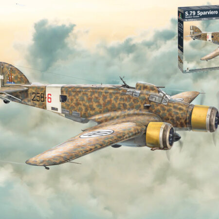 Italeri S.79 SPARVIERO BOMBER VERSION KIT 1:72