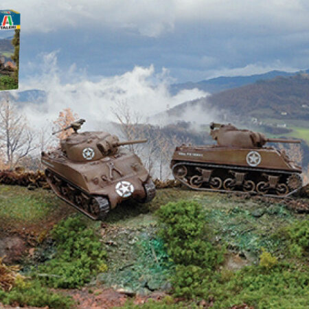 Italeri SHERMAN M4 A3 KIT 1:72