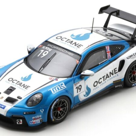 Spark Model PORSCHE 911 GT3 N.19 PORSCHE CARRERA CUP BENELUX CHAMP.2022 H.KING 1:43