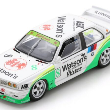 Spark Model BMW E30 N.8 MACAU GIUA RACE 1990 JULIEN BAILEY 1:43