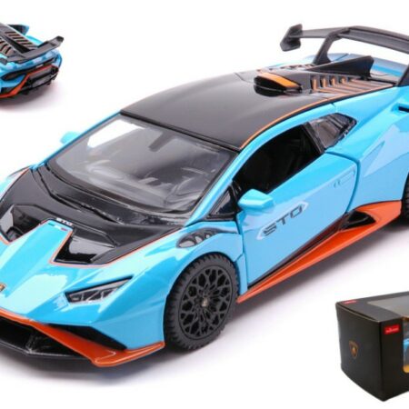 Rastar LAMBORGHINI HURACAN STO LIGHT BLU/ORANGE 1:32