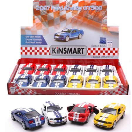 Kinsmart FORD SHELBY GT500 2007 COL.ASS.1:38