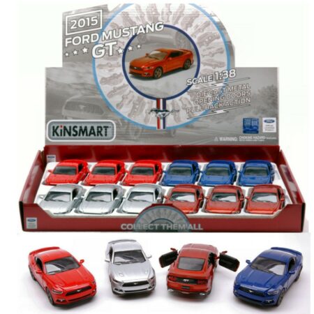 Kinsmart FORD MUSTANG GT 2015 COL.ASS.cm 12,5 1:38